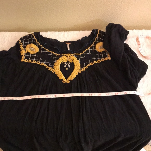 Free People Begonia Embroidered Top - Picture 8 of 9